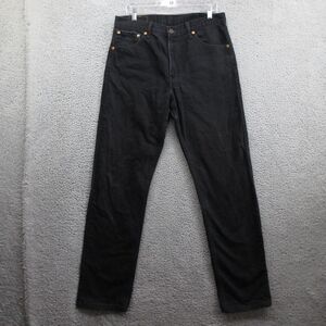 Levi's 521 02 Denim Jeans Mens 34x34 Black‎
